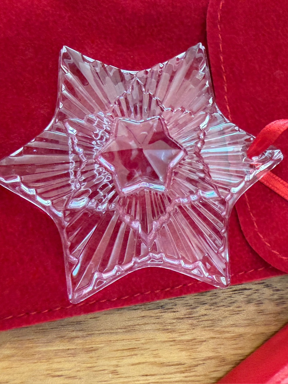 Baccarat Crystal Noel 2020 Annual Ornament MSRP $150